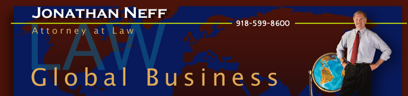 Attourney Jon Neff Representing Clients in Global Business